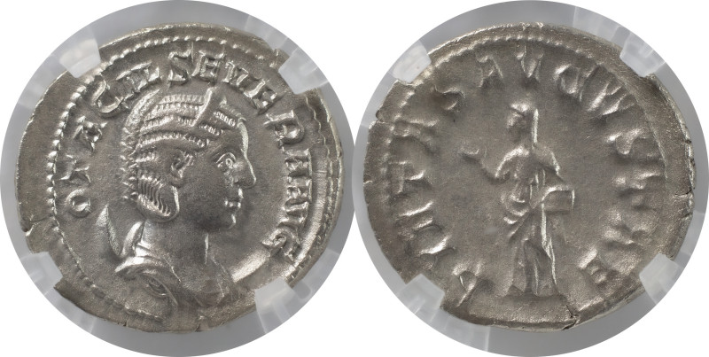 The Roman Empire
Otacilia Severa, 244-249 AD. AR Antoninianus. Rome. OTACIL SEVE...