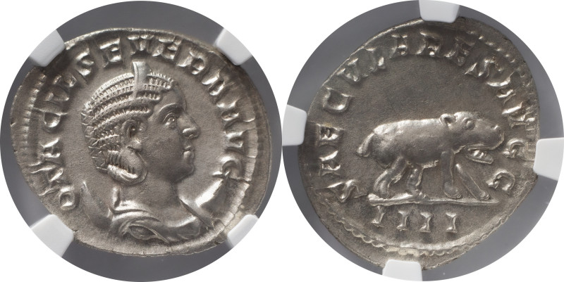 The Roman Empire
Otacilia Severa (wife of Philip I) AR Antoninianus. Ludi Saecul...