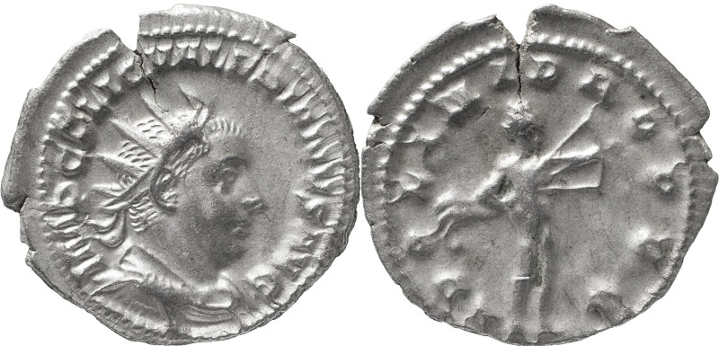 The Roman Empire
Valerian I. Rome. Circa 253-260. AR antoninianus 2.96 g. IMP C ...