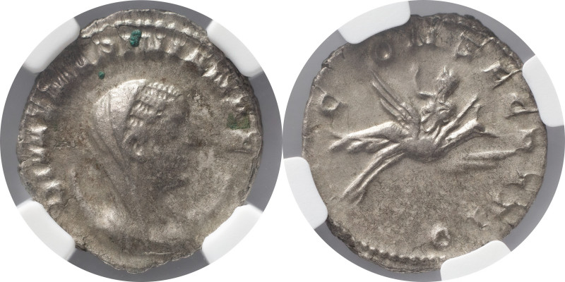 The Roman Empire
Mariniana, wife of Valerian I. Rome. AR Antoninianus. DIVAE MAR...