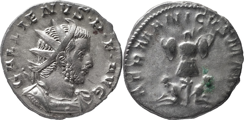 The Roman Empire
Gallienus. Lyons. Circa 253-268. AR Antoninianus 3.48 g. GALLIE...