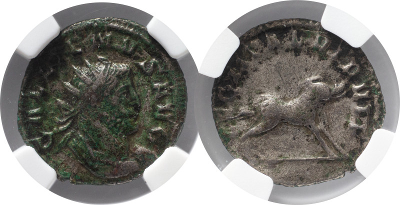 The Roman Empire
GALLIENUS 253-268. AR Antoninianus 261 AD. "Legionary series" i...