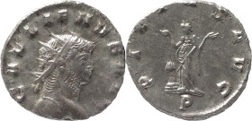 The Roman Empire
Gallienus. AD 253-268. BI Silvered Antoninianus 3,50g. Mediolanum, Obv: IMP GALLIENVS AVG. Radiate bust right, with slight drapery vi...