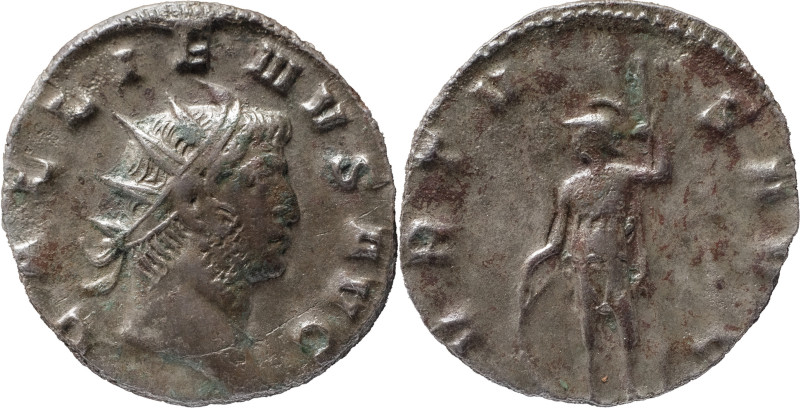 The Roman Empire
GALLIENUS 253-268. Antoninianus, 4.01 g. Mediolanum. Obv: GALLI...