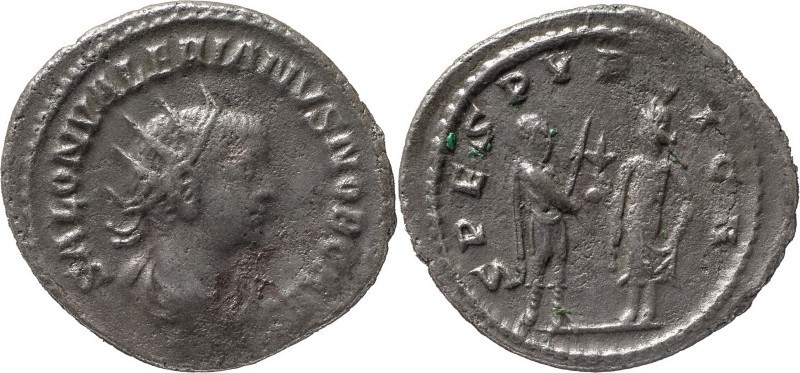 The Roman Empire
Saloninus. Antioch or Samosata mint. Circa 258-260. AR Antonini...