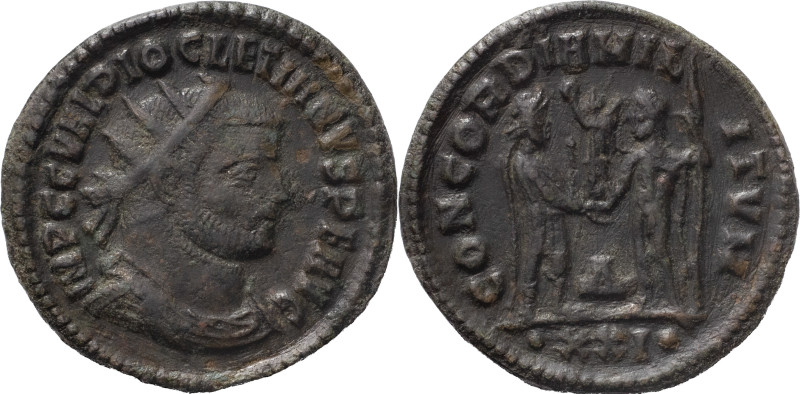 The Roman Empire
Diocletian. Heraclea. Circa 284-305. AE follis 3.12 g. IMP CC V...