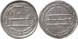 Islamic
Abbasid Caliphate, al-Rashid. AH 189 Madinat al-Salam. AR Dirham 2.94g. Album 219.2. Good vf