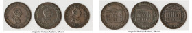 Nova Scotia. George III 3-Piece Lot of Uncertified "Payable by Hosterman & Etter - Halifax" 1/2 Penny Tokens Fine, 1) 1/2 Penny Token 1814, NS-10A. In...