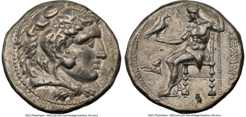 MACEDONIAN KINGDOM. Alexander III the Great (336-323 BC). AR tetradrachm (27mm, ...