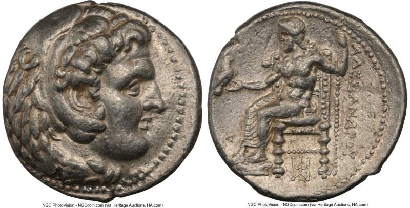 MACEDONIAN KINGDOM. Alexander III the Great (336-323 BC). AR tetradrachm (26mm, ...