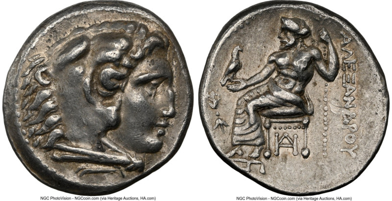 MACEDONIAN KINGDOM. Alexander III the Great (336-323 BC). AR drachm (17mm, 1h). ...