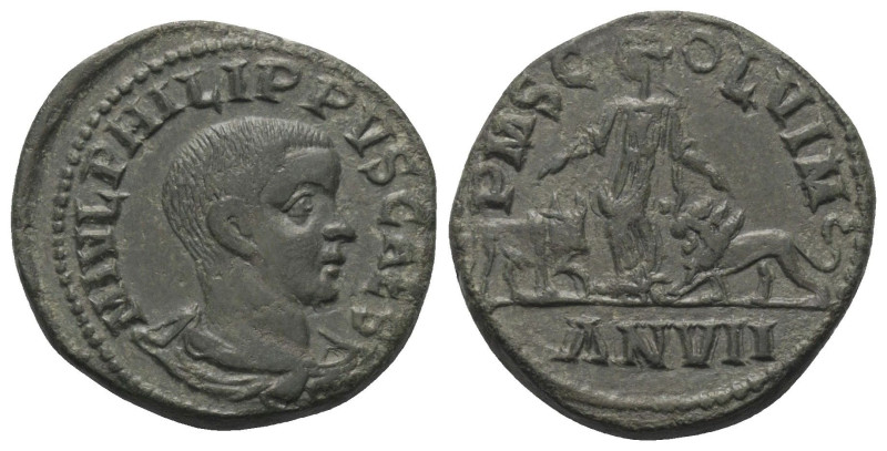 Moesia Superior. Viminacium. Philippus II. als Caesar (244 - 247 n. Chr.).

 B...