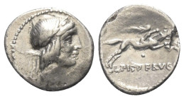 L. Calpurnius Piso Frugi.

 Denar (Silber). 90 v. Chr. Rom.
Vs: Kopf des Apollo mit Lorbeerkranz rechts.
Rs: L PISO FRVGI. Reiter mit Palmzweig zu...