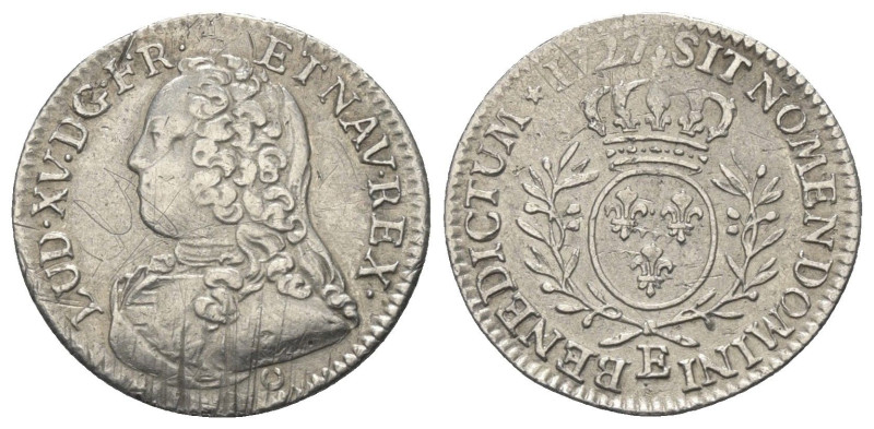 Frankreich. Königreich. Ludwig XV. (1715 - 1774).

 1/5 Ecu aux branches d'oli...