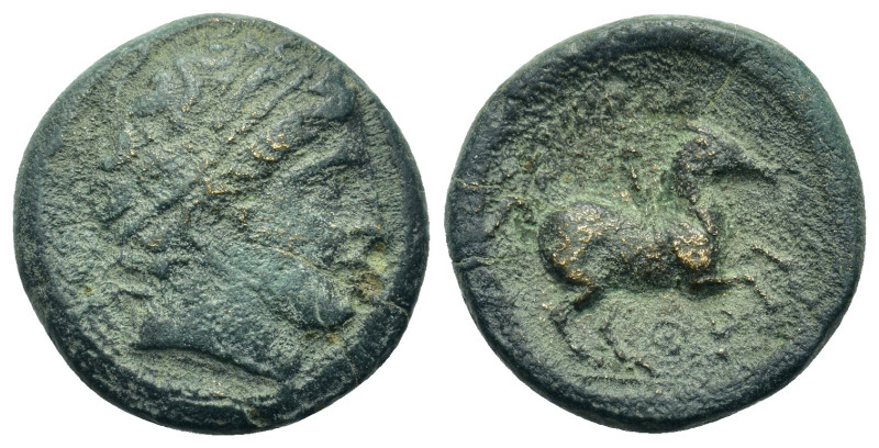 Kings of Macedon. Philip II (359-336 BC). Æ (17,7mm, 5g). Uncertain Macedonian m...