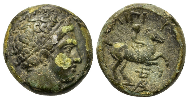 Kings of Macedon. Philip II (359-336 BC). Æ (17mm, 5.7g). Uncertain Macedonian m...