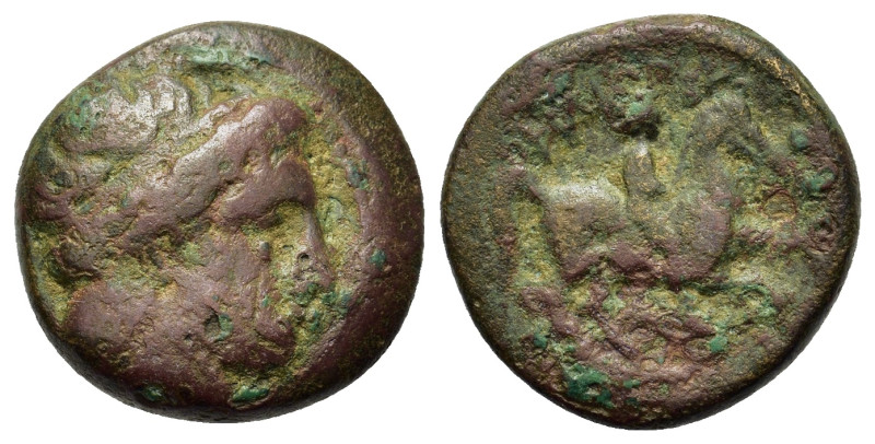 Kings of Macedon. Philip II (359-336 BC). Æ (17,8mm, 5.7g), uncertain mint in Ma...