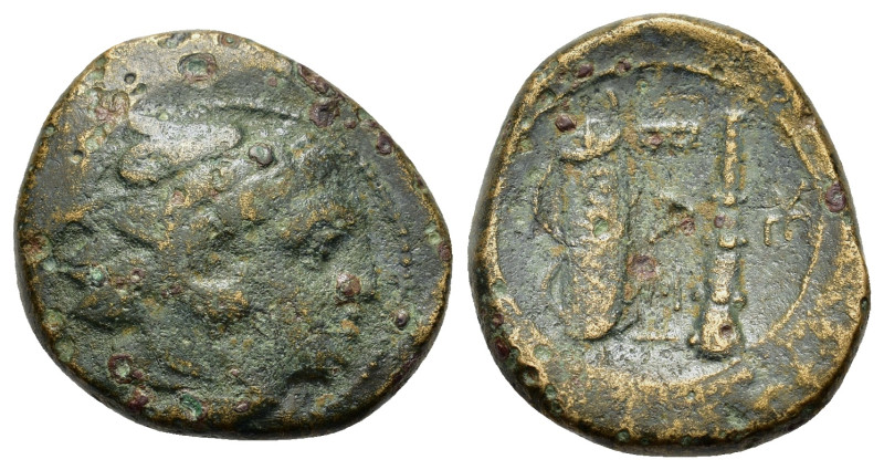 Kings of Macedon. Alexander III (336-323 BC). Æ (19mm, 5.9g). Uncertain Macedoni...