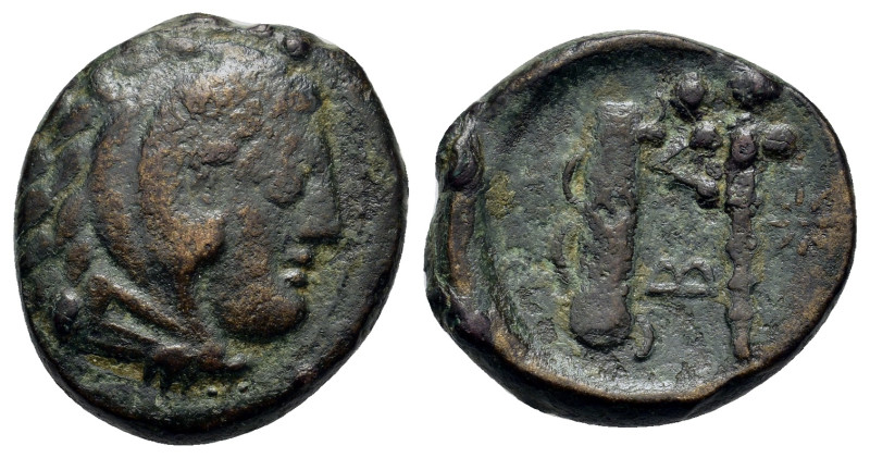 Kings of Macedon. Alexander III (336-323 BC). Æ (16,8mm, 5.3g). Uncertain Macedo...