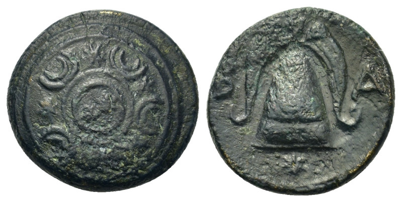 Kings of Macedon. temp. Alexander III – Kassander, c. 325-310 BC. Æ Half Unit (1...