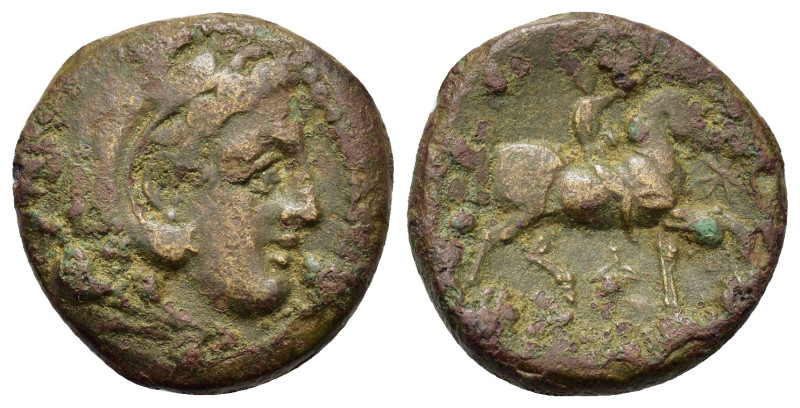 Kings of Macedon. Kassander (316-297 BC). Æ (19,3mm, 5.8g). Uncertain mint in Ma...