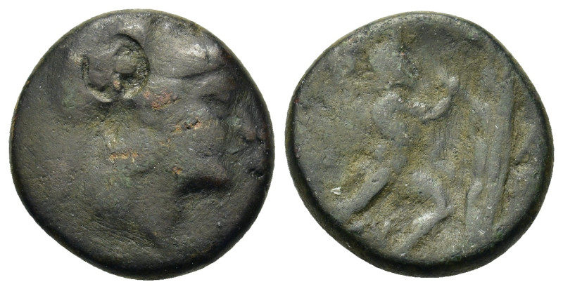 Kings of Macedon. Antigonos II Gonatas (277/6-239 BC). Æ Unit (17,5mm, 5.00g). S...