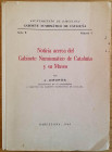 Amoros J. Noticia acerca del Gabinete Numismatico de Cataluna y su Museo. Barcelona 1949. Brossura ed. pp. 39, ill. in b/n f/t. Una mappa del museo. B...