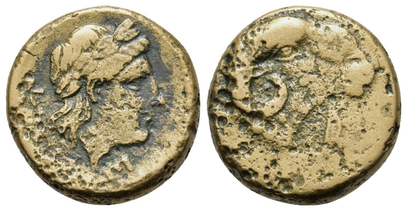 Troas, Kebren, c. 400-387 BC. Æ (19mm, 7.9g). Ram’s head r.; below, eagle standi...