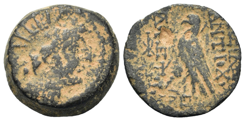 Seleukid Kings. Antiochos VIII Epiphanes (121/0-97/6 BC). Æ (18mm, 5.6g). Antioc...