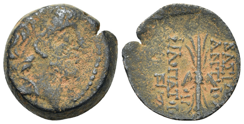 Seleukid Kings. Antiochos IX Eusebes Philopator (114/13-96/5 BC). Æ (18,8mm, 6g)...