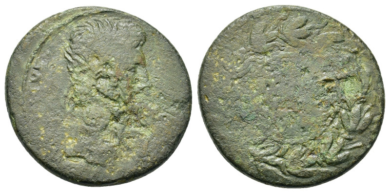 Augustus (27 BC-AD 14). Asia Minor, Uncertain. Æ As (27,9mm, 14.4g). Bare head r...