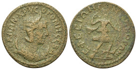 Salonina (Augusta, 254-268). Ionia, Ephesus. Salonina (Augusta, 254-268). Æ (27,3mm, 6.9g). Diademed and draped bust r., set on crescent. R/ Artemis r...