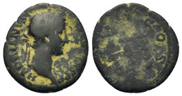 Hadrian (117-138). Fourrée Denarius (16,4mm, 2.38g). To be catalog.