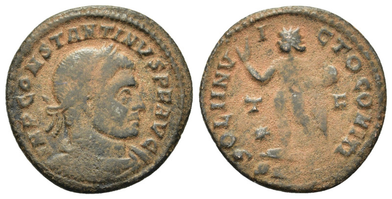 Constantine I (307/310-337). Æ Follis (20,1mm, 2.9g). Uncetain mint. Laureate, d...