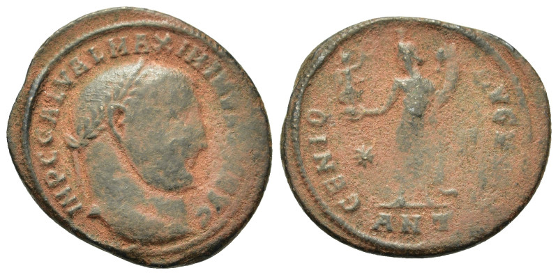 Maximinus II (309-313). Æ follis (22,8mm, 4.6g). Antioch, AD 312. Laureate head ...