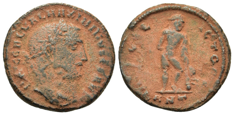 Maximinus II (309-313). Æ Follis (22,9mm, 5.75g). Antioch, AD 313. Laureate head...