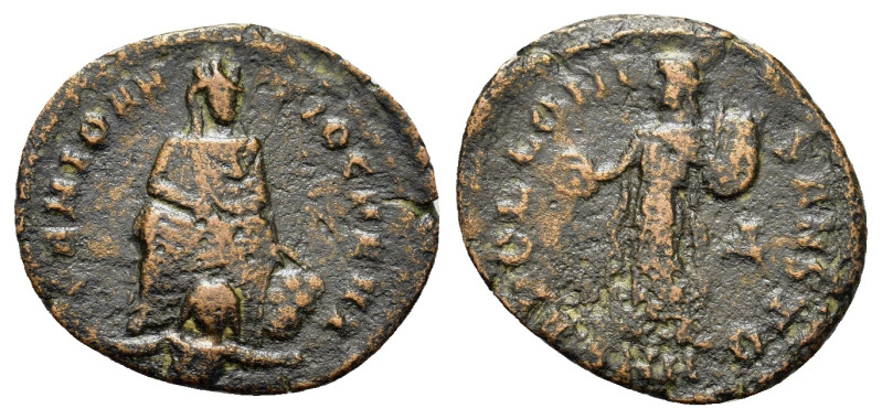 Persecution' issue, time of Maximinus II (310-313). Æ (16,4mm, 1g). Antioch. Tyc...