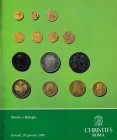 Christie's Roma, Monete e Medaglie. 29 January 1987. 53pp, 10 b/w plates