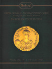 Glendining's, Greek, Roman and Byzantine coins including coins from the Willis Collection, English and World coins. London, 6 June 1991. Softcover, 60...