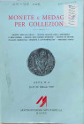 Montenapoleone Asta No. 6 Monete e Medaglie per Collezione. Monete dell' Aes Grave, Monete Romane della Repubblica e dell' Impero, Monete dell' Impero...