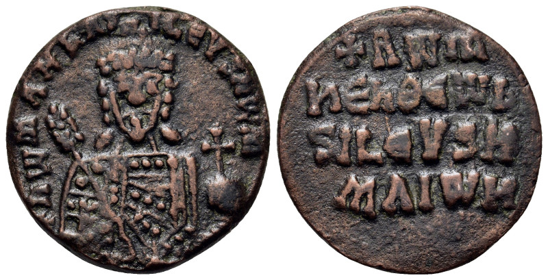 Constantine VII and Romanus I (913-959). Æ 40 Nummi (26mm, 6.9g). Constantinople...