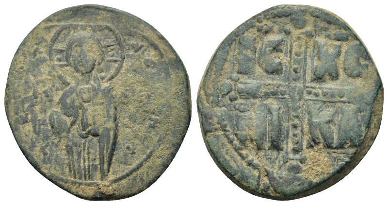 Anonymous, time of Michael IV, c. 1034-1041. Æ 40 Nummi (27,1mm, 8.9g). Constant...