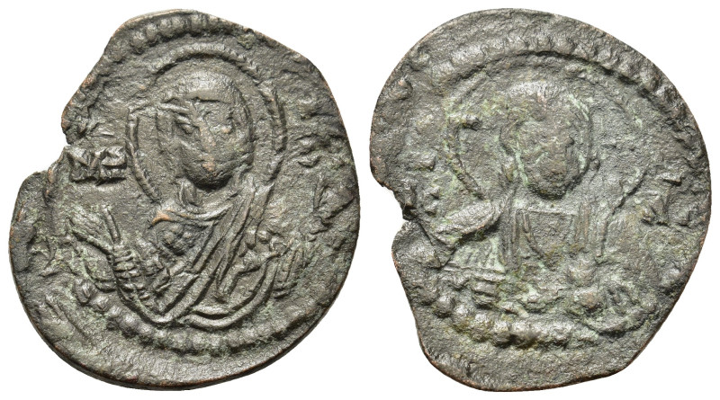 Anonymous, time of Romanus IV (1068-1071). Æ 40 Nummi (23,4mm, 3.2g). Constantin...