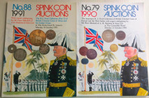 Spink Auction No. 79 The Important R.J. Ford Collection 2 Cataloghi. 1) Auction 79. R.J. Ford Collection of British Coins of Europe and thec West Indi...