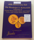 Stack's The Randolph S. Rothschild Collection of United States Gold, Silver and Copper Coins and United States Patterns. New York 15 October 2003. Bro...