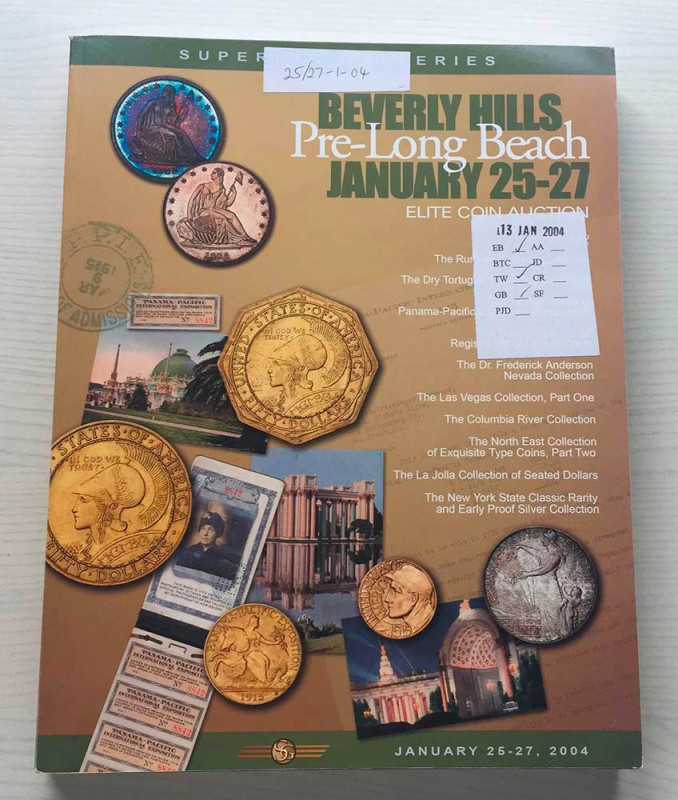 Superior Galleries Pre-Long Beach Elite Coin Auction. Beverly Hills 25-27 Januar...