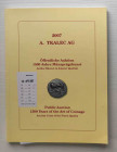 Tkalec Public Auction 2007 Zurich 22 April 2007. Brossura ed. lotti 403, ill. a colori tavv. 5 di ingrandimenti. Ottimo stato.