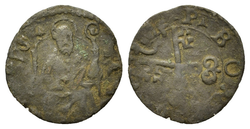 Italy, Bologna, Anonime dei Bentivoglio (1446-1506) BI Quattrino (14.5mm, 0.52g)...
