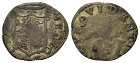 Italy, Duchy of Milan. 	Philip II (1598-1621). BI 1 Parpagliola ? (18mm, 2,5g).