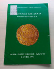 Weil A. Collection du Vicomte de B... Paris 08 Avril 1991. Brossura ed. lotti 256, tavv. In b/n, tavv. 2 di ingrandimenti a colori. Buono stato